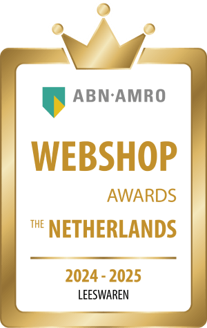 Award voor beste webshop leeswaren 2024-2025