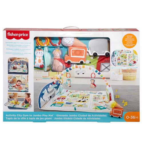 Fisher Price City Activity Center Met Jumbo Speelmat Speelgoed Bruna Nl