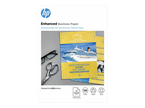Fotopapier Laser HP CG965A 150GR A4 Glans Wit 150 Vel | Kantoorartikel