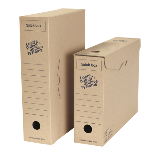 Archiefdoos Loeff's Quick Box 3000 A4 335X240X80
