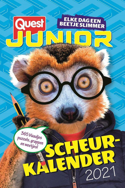 Quest Junior Scheurkalender 2021 Quest Junior Scheurkalender 2021 Kantoorartikel Bruna Nl