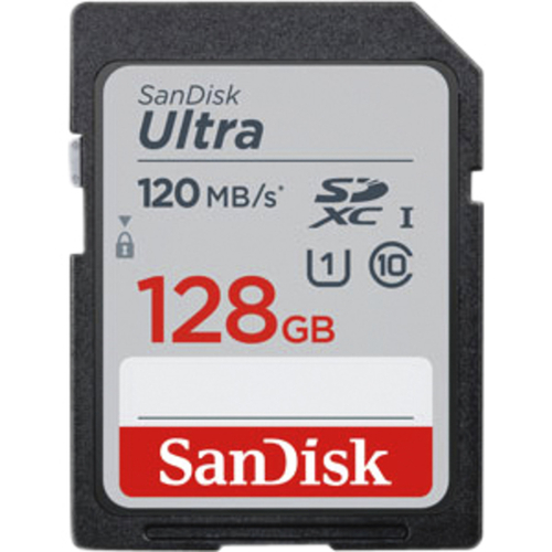 Sandisk SDXC Ultra 128GB 10/Uhs-I/120MB/S) | Kantoorartikel | 1400897 Bruna
