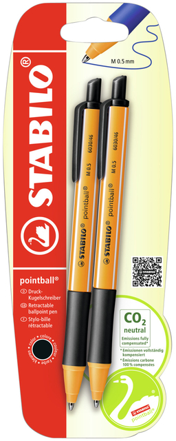 Koop uw Balpen STABILO pointball 6030/58 medium bij | 610418