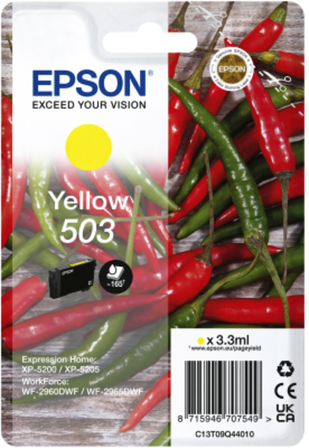 Inktcartridge Epson 503 T09Q44 Geel