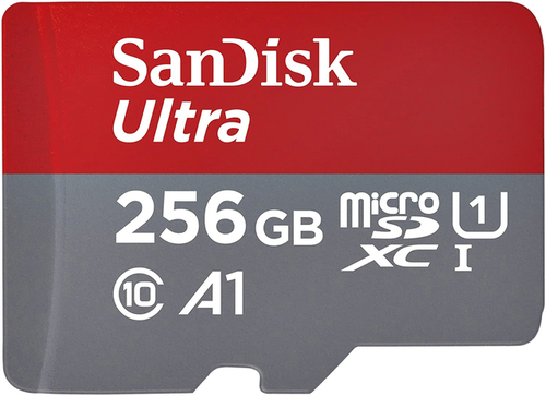 Geheugenkaart Sandisk Microsdxc Ultra 256GB (150MB/S C10 - Sda Uhs-I)