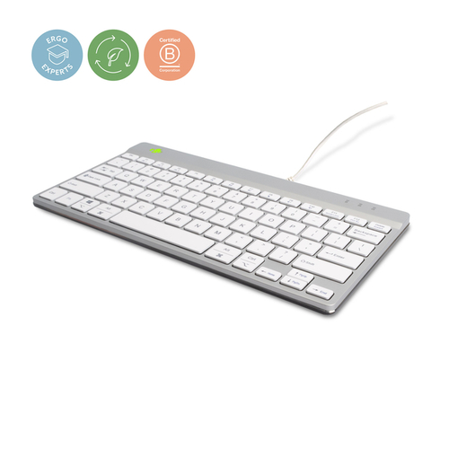 R-Go Compact Break (zwart, bedraad, QWERTY - Nordic) - Shop R-Go Tools