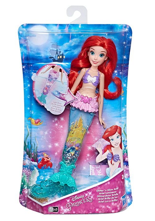 Zuidwest Megalopolis Aankoop Disney Princess - Glitter N Glow Ariel | Speelgoed | 5010993645312 | Bruna