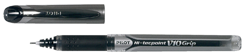 Rollerpen Pilot Hi-Tecpoint Grip V10 0.6MM Zwart