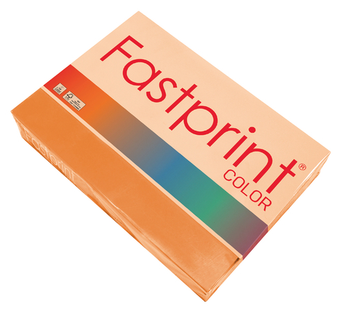 Kopieerpapier Fastprint A4 120GR Oranje 250Vel