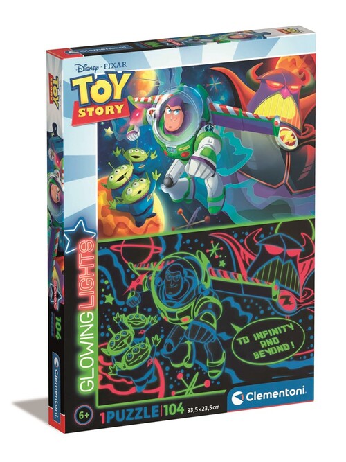 Glowing Toy Story Glow In The Dark (104 Stukjes) Puzzel 8005125275496 Bruna