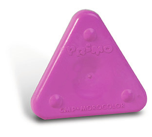 PRIMO - Pot met 30 driehoek waskrijtjes (pastelkleuren)