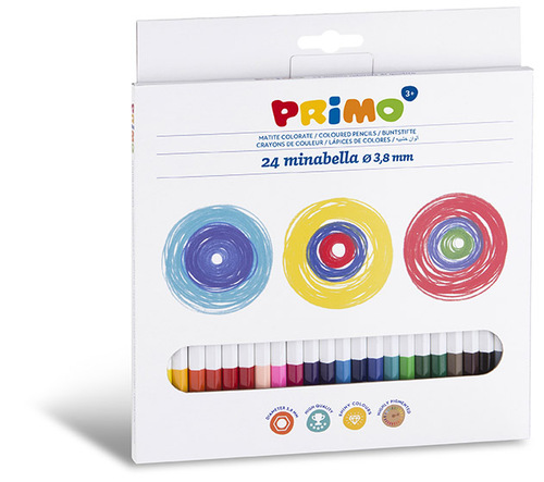 PRIMO - MINABELLA kleurpotloden 24 stuks