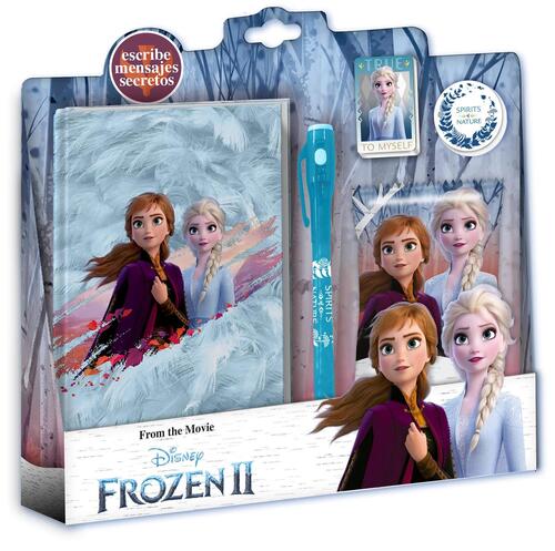 Frozen - Dagboek, Pen & Envelop Set