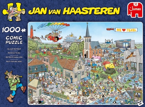 Ouderling kalender Gehakt Jan Van Haasteren - Rondje Texel (1000 Stukjes) | Puzzel | 8710126200360 |  Bruna