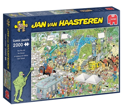 Jan Van Haasteren - De Filmset (2000 Stukjes)