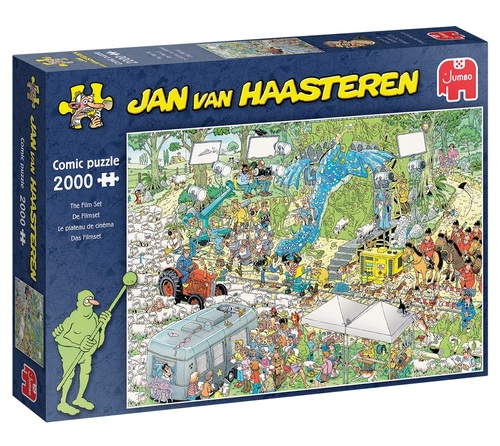 Jan Van Haasteren Puzzle - Traumhaft Schöne Schmetterlinge 2000 Teile