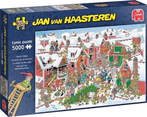 Jan Van Haasteren - Het Dorp Van De Kerstman (5000 Stukjes) | Puzzel