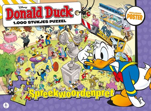 Donald Duck Puzzel - Spreekwoordenpret 1000 Stukjes | Puzzel