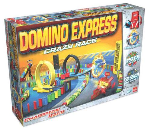 nietig boog gek Domino Express - Crazy Race | Speelgoed | 8711808810082 | Bruna