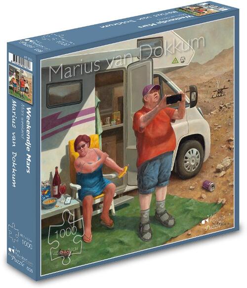 Marius van Dokkum Weekendje Mars Puzzel 1000 stukjes