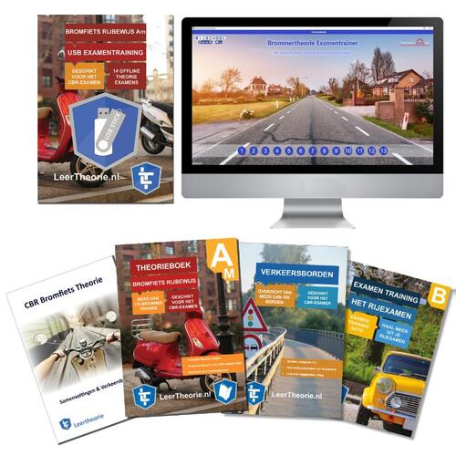 Bromfiets Theorieboek 2020 Rijbewijs B | Bromfiets Theorieboek | Scooter  Theorie Samenvatting | Verkeerborden overzicht | Praktijk informatie |  Scooter Theorie Oefen-USB |, | 8719274518013 | Boek - bruna.nl
