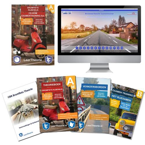 Theorieboek Scooter 2020 Rijbewijs B / Bromfiets Theorieboek / Brommer  Theorie Samenvatting / Verkeerborden overzicht / Praktijk informatie /  CD-ROM met scooter theorie-examens, | 8719274518020 | Boek - bruna.nl