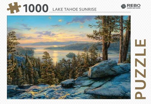 Rebo legpuzzel 1000 stukjes - Lake Tahoe sunrise