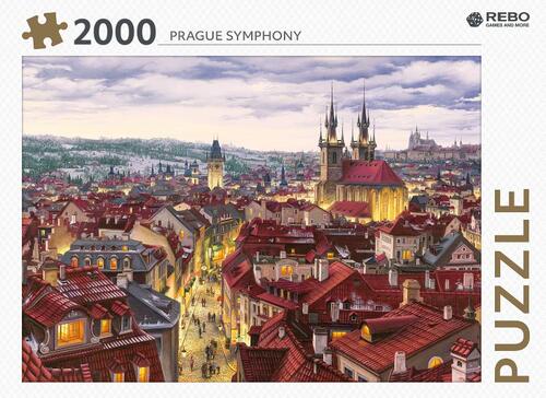 Rebo legpuzzel 2000 stukjes - Prague Symphony