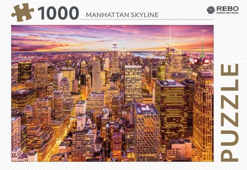 Rebo legpuzzel 1000 stukjes - Manhattan skyline
