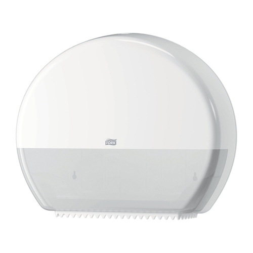 Tork toiletpapierdispenser voor mini jumborollen rvs/zwart - Carel Lurvink B.V