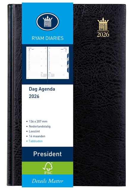 Koop uw Agenda Staples Dublin 1 dag per pagina b bij , easy office