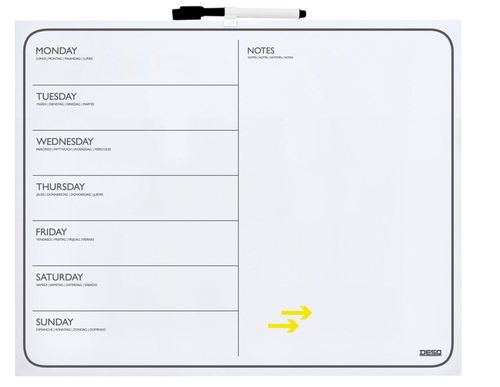 Nobo Infinity randloos whiteboard, staal, magnetisch, 90 x 60 cm
