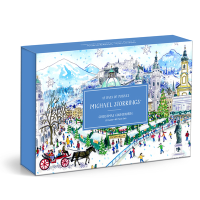 Michael Storrings 12 Days Of Christmas Advent Puzzle Calendar Galison Michael Storrings 12 Days Of Christmas Advent Puzzle Calendar Galison