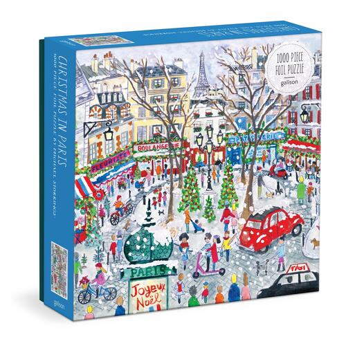 Michael Storrings Christmas In Paris 1000 Piece Foil Puzzle -  Galison, Michael Storrings (ISBN: 9780735380547)