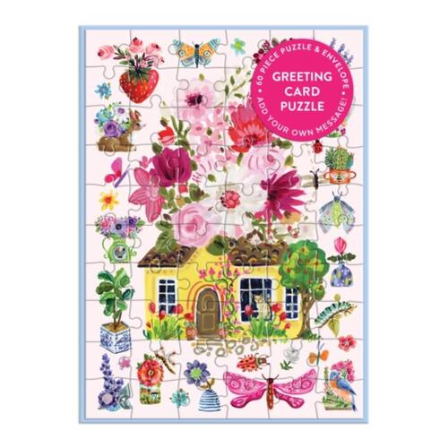 Buzzy Bouquets Greeting Card Puzzle -  Galison (ISBN: 9780735384521)