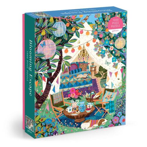Victoria Ball Blooming Escape 1000 Piece Puzzle -  Galison (ISBN: 9780735388017)