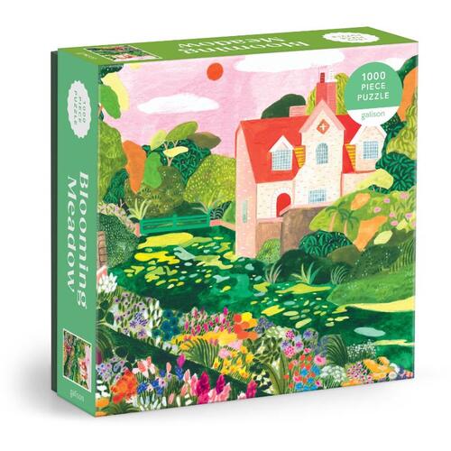 Blooming Meadow 1000 Piece Puzzle -  Galison (ISBN: 9780735388055)