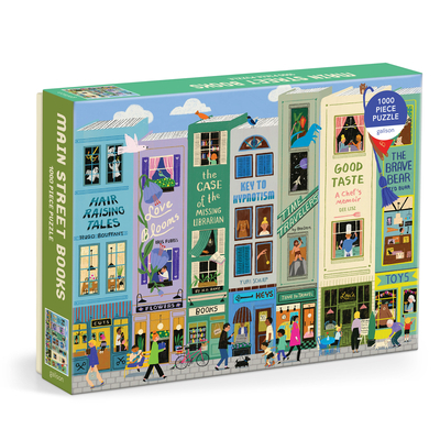 Galison Main Street Books 1000 Piece Puzzle -   (ISBN: 9780735388123)