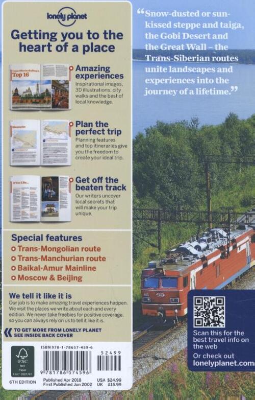 Lonely Planet Trans-siberian Railway