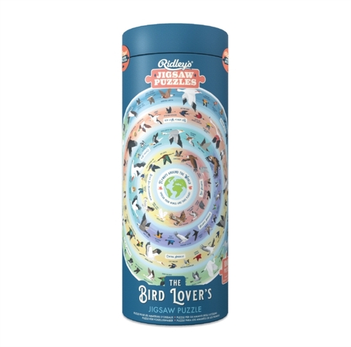 Bird Lover's 1000-Piece Jigsaw Puzzle -  Ridley's Games (ISBN: 9781797229140)