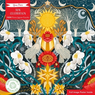 Adult Sustainable Jigsaw Puzzle Nina Pace: Sun Celebration -  Flame Tree Studio (ISBN: 9781835626153)