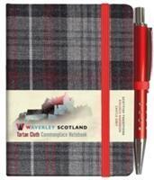 Waverley S.T. (S): Castle Grey Mini with Pen Pocket Genuine Tartan Cloth Commonplace Notebook