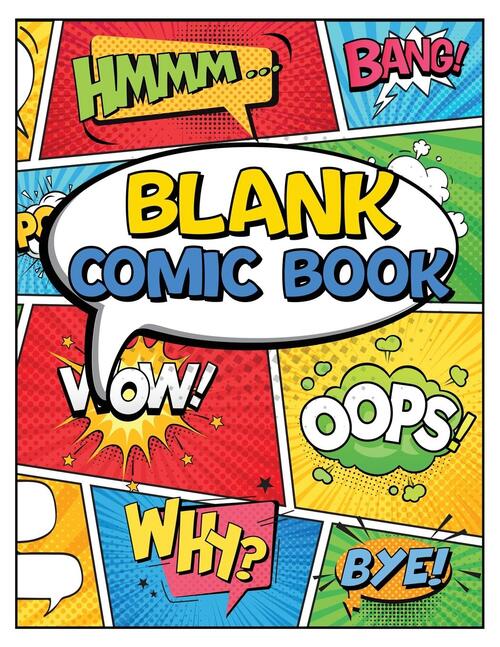 Blank Comic Book Panels, Fairyland Books Boek 9781998058266 Bruna