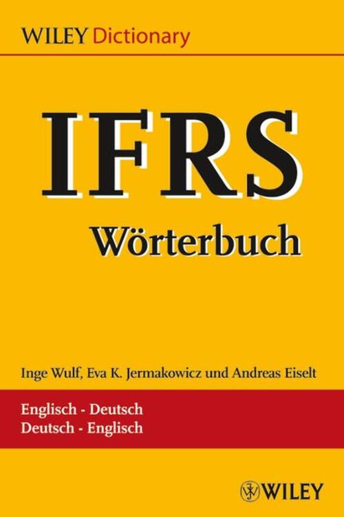 IFRSWorterbuch / Dictionary EnglischDeutsch/ DeutschEnglisch, I