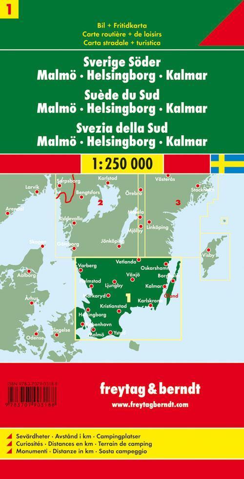 F&B Zweden 1 Zuid, Malmö, Helsingborg, Kalmar