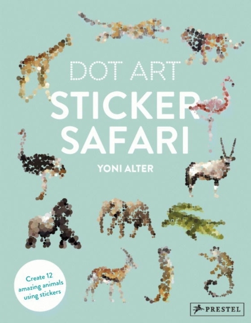 Dot Art Sticker Safari