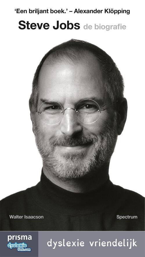 PrismaDyslexie: Steve Jobs