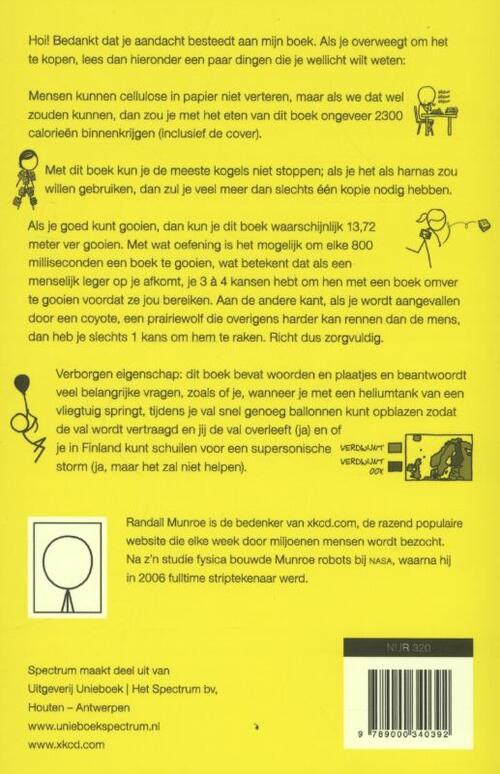 Wat Randall Munroe 9789000340392 | Boek - bruna.nl