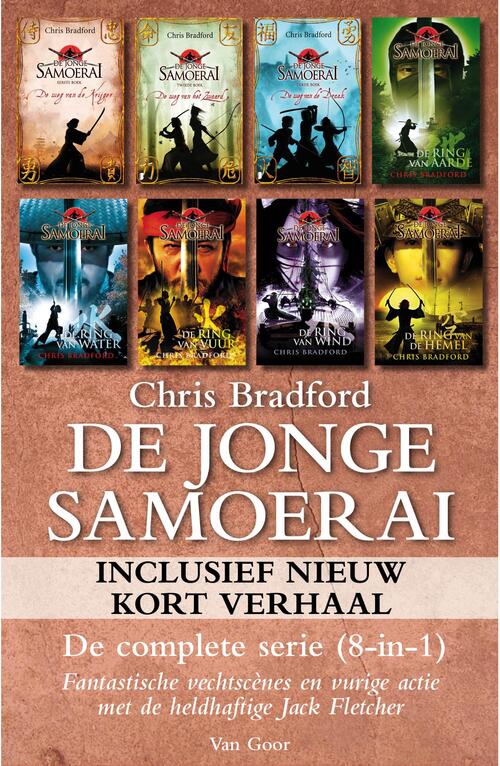 De complete serie inclusief nieuw kort verhaal (8-in-1) -  Chris Bradford (ISBN: 9789000355488)
