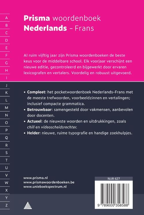 Prisma woordenboek Nederlands-Frans